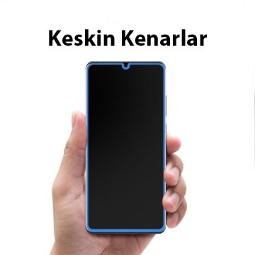 Huawei P30 Lite Cam Ekran Koruyucu, Spigen Full Cover Glass Black