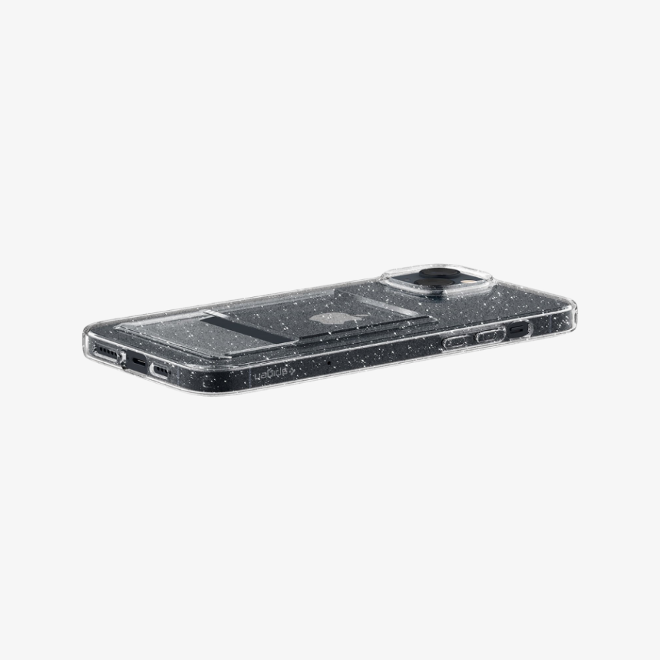 iPhone 14 / iPhone 13 Kılıf, Spigen Crystal Slot Glitter Wallet Crystal Quartz