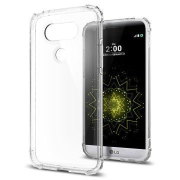 LG G5 Kılıf, Spigen Crystal Shell Crystal Clear