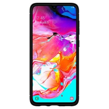 Galaxy A70 Kılıf, Spigen Rugged Armor Matte Black