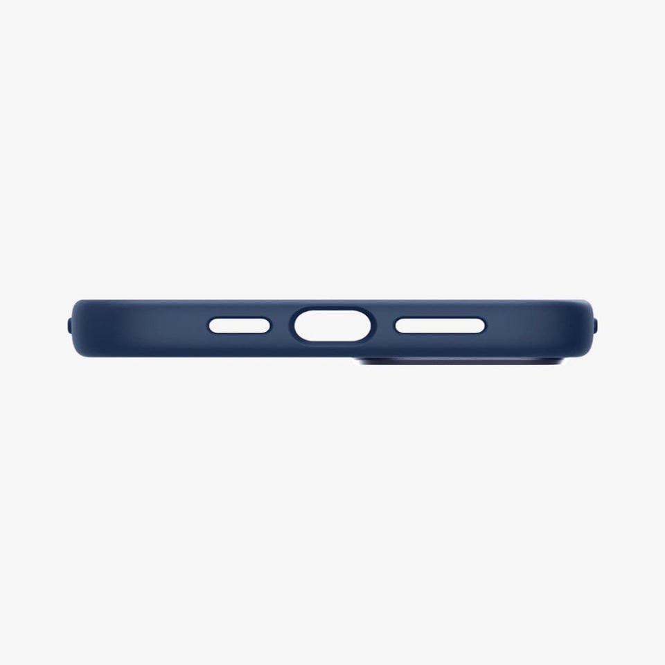 iPhone 14 / iPhone 13 Kılıf, Spigen Silicone Fit Magfit (Magsafe Uyumlu) Navy Blue