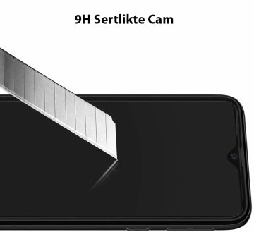 Huawei P30 Pro Kavisli Cam Ekran Koruyucu, Spigen Full Cover Glass Black