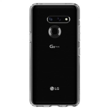 LG G8 ThinQ Kılıf, Spigen Liquid Crystal Crystal Clear