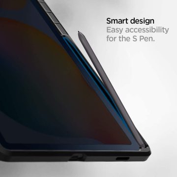 Galaxy Tab S6 Lite Kılıf, Spigen Tough Armor Pro Gunmetal