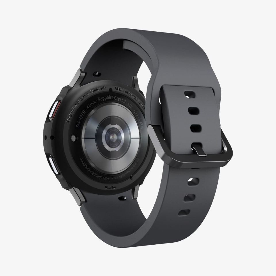 Galaxy Watch 5 / 4 (44mm) Kılıf, Spigen Liquid Air Matte Black