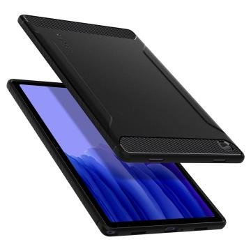 Galaxy Tab A7 Kılıf, Spigen Rugged Armor Black