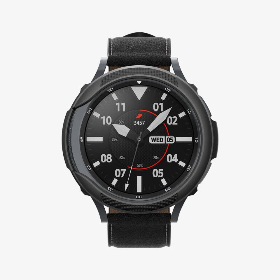 Galaxy Watch 4 Classic (46mm) Kılıf, Spigen Liquid Air Matte Black