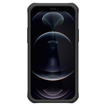iPhone 12 / iPhone 12 Pro Kılıf Spigen Geo Armor 360 (Kılıf + Ekran Panelli Tam Koruma) Black
