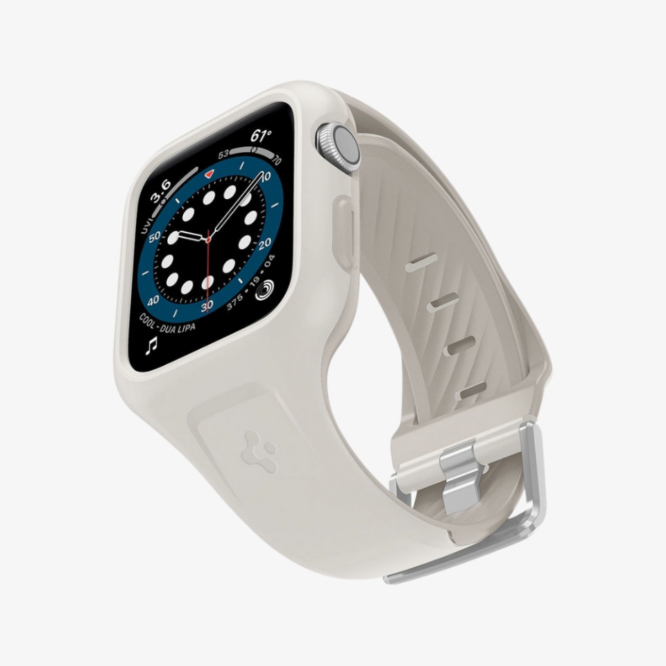 Apple Watch Seri (40mm) ile Uyumlu Kılıf, Spigen Liquid Air Pro Soft White