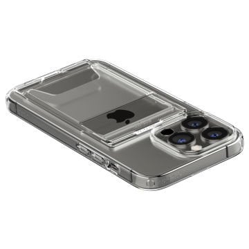 iPhone 13 Pro Max Kılıf, Spigen Crystal Slot Dual Crystal Clear
