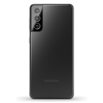Galaxy S21 Plus Kamera Lens Cam Ekran Koruyucu, Spigen Glas.tR Optik Black (2 Adet)