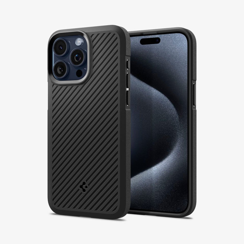 iPhone 15 Pro Kılıf, Spigen Core Armor Matte Black