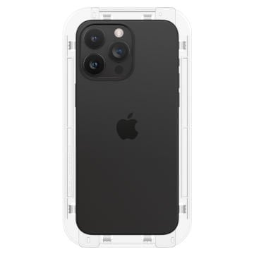 iPhone 15 Pro Ekran Koruyucu Kolay Kurulum, Spigen GLAS.tR EZ Fit FC (2 Adet) Black