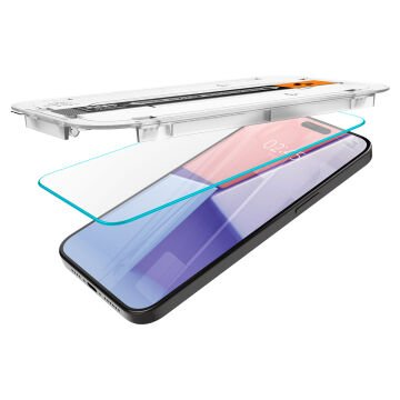 Spigen iPhone 15 Pro Cam Ekran Koruyucu Kolay Kurulum Glas.tR EZ Fit Slim HD (2 Adet)