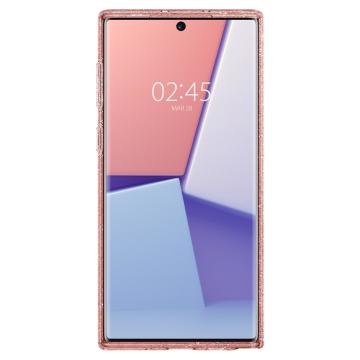 Galaxy Note 10 Kılıf, Spigen Liquid Crystal Glitter Rose Quartz
