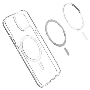 iPhone 13 Pro Kılıf, Spigen Crystal Hybrid Mag (MagSafe Uyumlu) Black