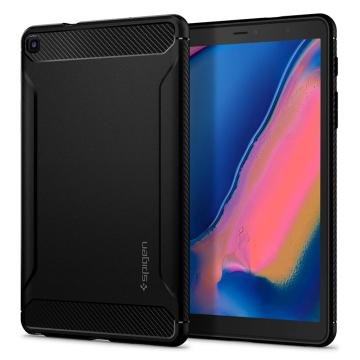 Galaxy Tab A 8.0 (2019) With S Pen - SM-P200/P205 models only, Spigen Rugged Armor Black