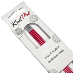 KnitPro Zing Beş Şiş (Çorap Şişi) Renkli 20 cm