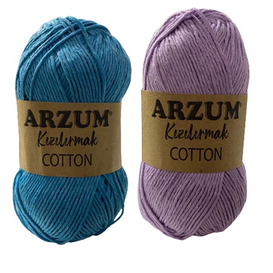 Arzum Kızılırmak Pamuk Amigurumi İpi İpliği Cotton Koton 100gr