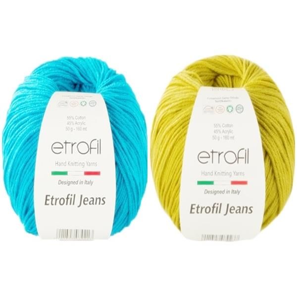 Etrofil Jeans El Örgü İpi 50 Gr