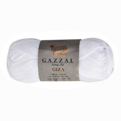Gazzal Giza Amigurumi Pamuk Cotton Koton Merserize El Örgü İpi 50 Gr
