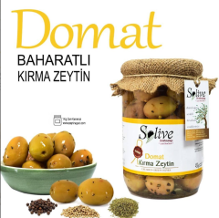 Baharatlı Domat Kırma Zeytin 1kg