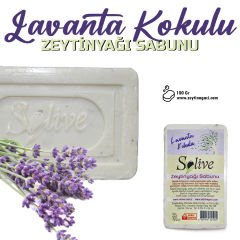 Solive 100 gr Lavanta Kokulu Zeytinyağı Sabunu