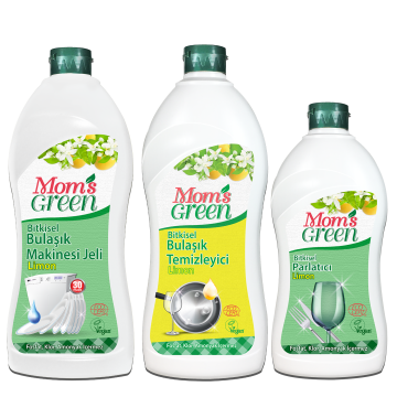 3'lü Set Bulaşık Makinesi Jeli + Elde Bulaşık Limon + Parlatıcı Bedava ECO