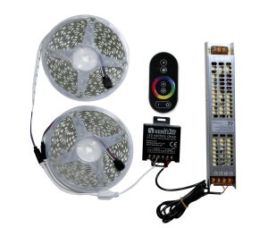 20 METRE 16 RENKLİ RGB SET ŞERİT LED + ADAPTÖR + TOUCH KUMANDA