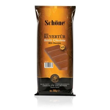 SCHÖNE MİNİ KUVETTÜR %35 SÜTLÜ ÇİKOLATA 200 gr