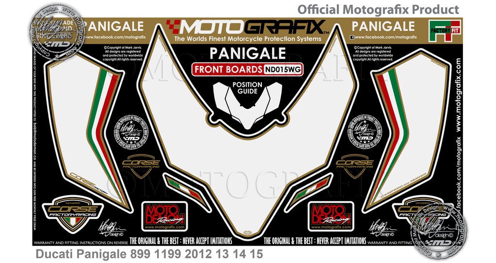 Ducati Panigale 2010+ Sticker Takımı