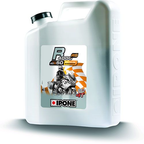 IPONE R4000RS / (20W50) 4T esterli sentetik performans motor yağı (4L)