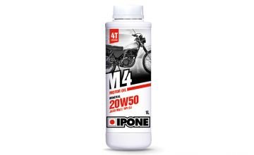 IPONE M4 / (20W50) 4T Mineral Motor Yağı (1L)