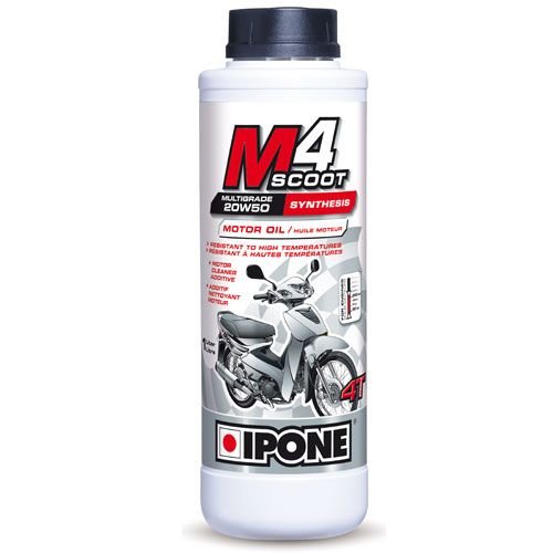 IPONE M4 Scoot (20W50) 4T Mineral Scooter Motor Yağı (1L)