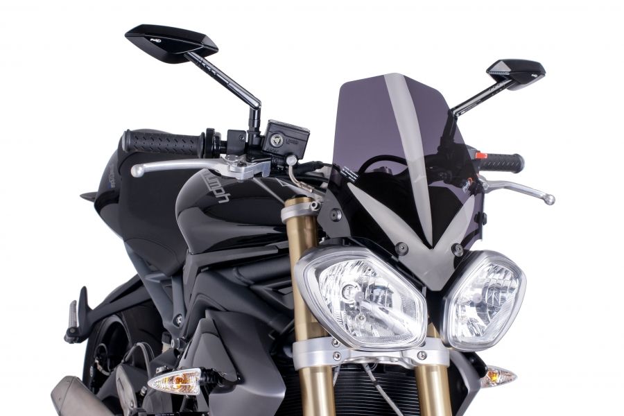 Triumph Street Trıple R 2014 Model Puig Sperlik Camı 5658F