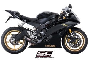Yamaha YZF R6 SC Project CR-T Slip On Egzoz - Karbon