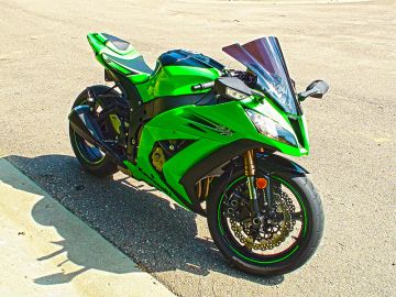 Kawasaki Zx10R 2011-2014 Luimoto Koltuk Kılıfı Team Kawasaki