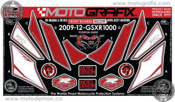 Suzuki Gsx R1000 2009-2012 Model Motografix Damla Sticker