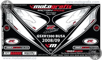 Suzuki Gsx R1300 Hayabusa 2008-2014 Model Motografix Damla Sticker