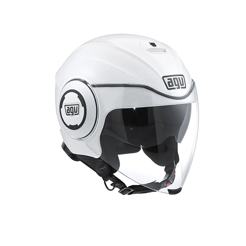 Agv Fluid Solıd Pearl White  Kask