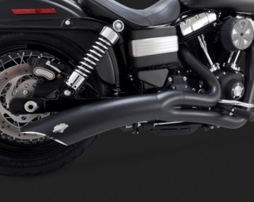 Vance & Hines Wide Glide BIG RADIUS 2-INTO-1 Egzoz 48021