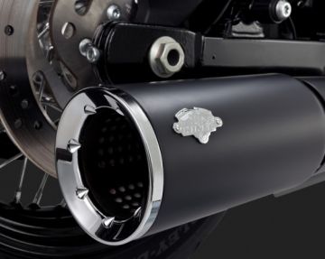 Vance & Hines Wide Glide PRO PIPE Siyah Egzoz 47525