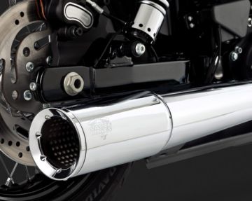 Vance & Hines 2014 Wide Glide PRO PIPE CHROME Komple Egzoz 17569