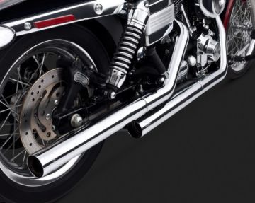 Vance & Hines 2014 Wide Glide STRAIGHTSHOTS HS Slip On Egzoz 16823