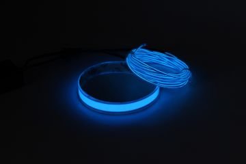Light Mode Elwire Kask Aydınlatması Electron Kit Mavi