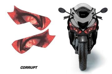 Kawasaki Ninja Zx14 R Far Sticker Seti -Corrupt