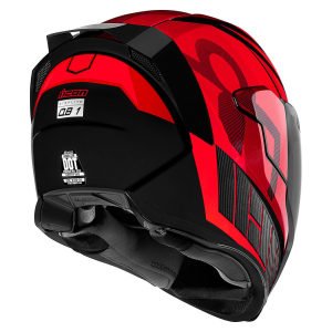 icon Airflite QB1 - RED Kask