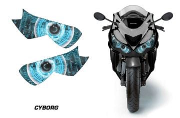 Kawasaki Ninja Zx14 R Far Sticker Seti -Cyborg