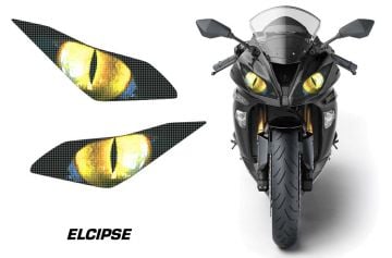 Kawasaki Ninja Zx6R Far Sticker Seti - Eclipse Yellow