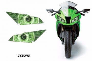 Kawasaki Ninja Zx10R Far Sticker Seti - Cyborg